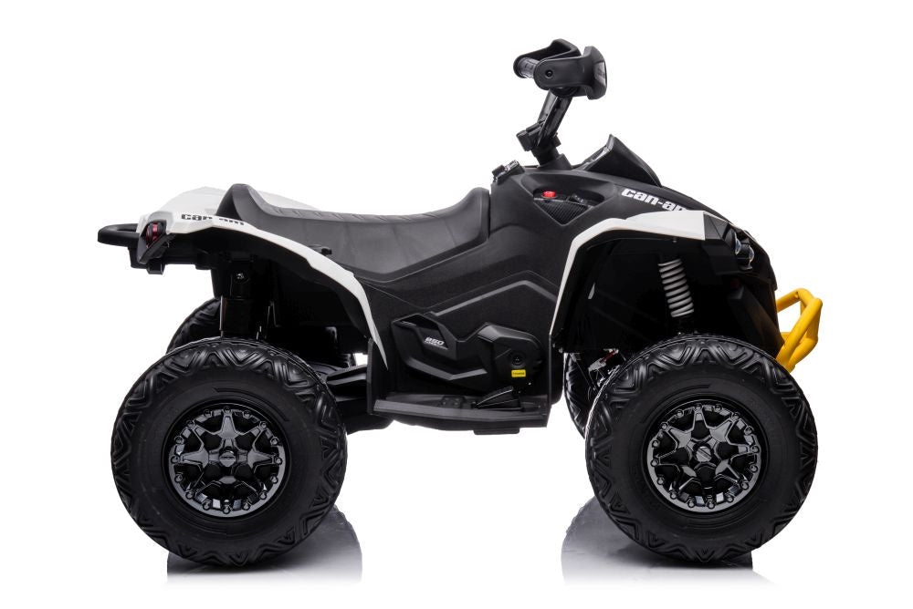 Elektrisk åkbil CAN-AM Renegade vit 12V 4x45W med fjärrkontroll