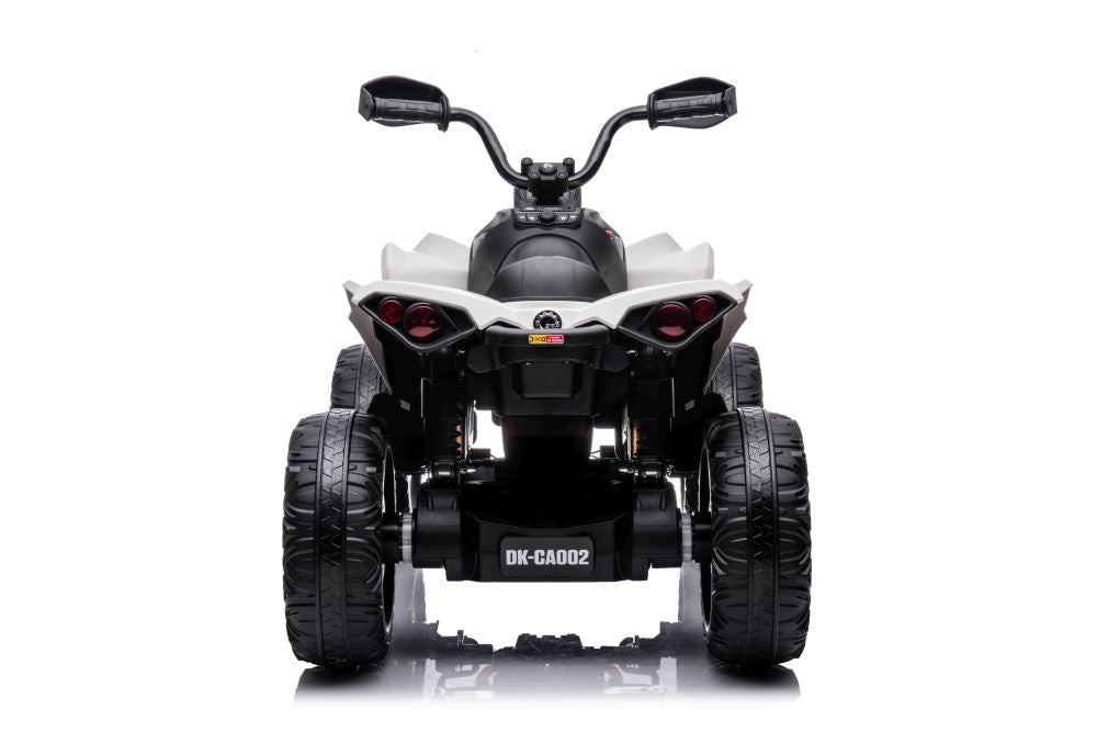 Elektrisk åkbil CAN-AM Renegade vit 12V 4x45W med fjärrkontroll