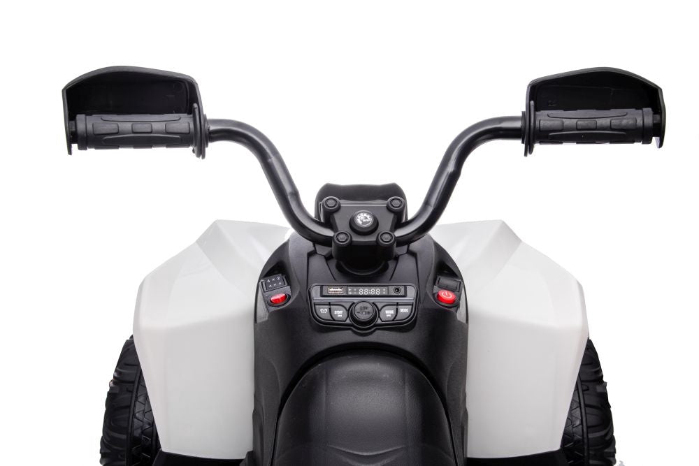 Elektrisk åkbil CAN-AM Renegade vit 12V 4x45W med fjärrkontroll