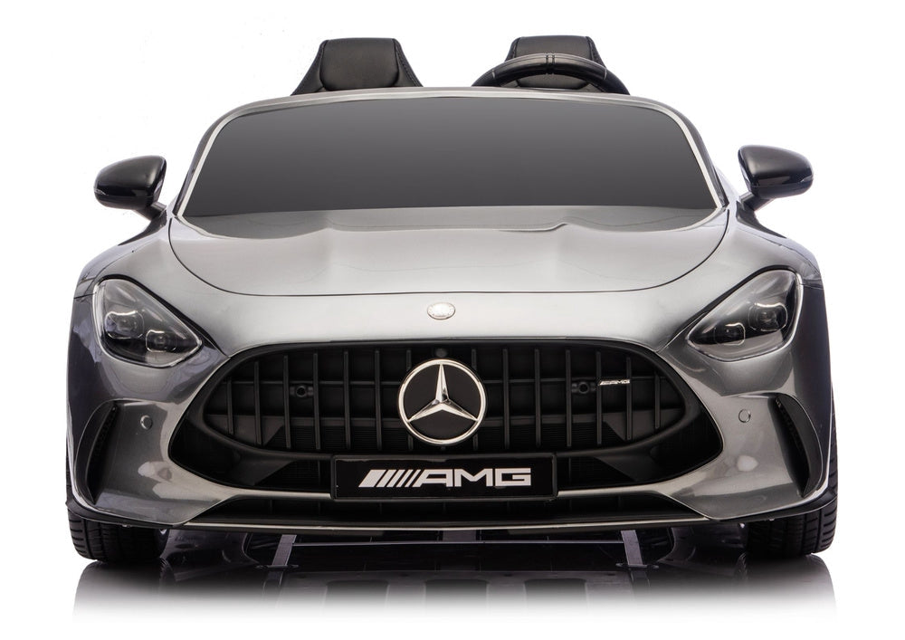Elektrisk åkbil Mercedes GT63 AMG 24V batteri grå