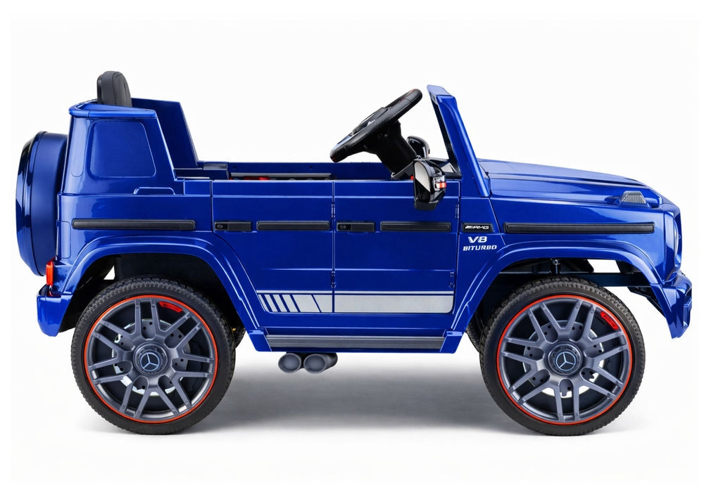 Elektrisk åkbil för barn Mercedes AMG G 63 blå
