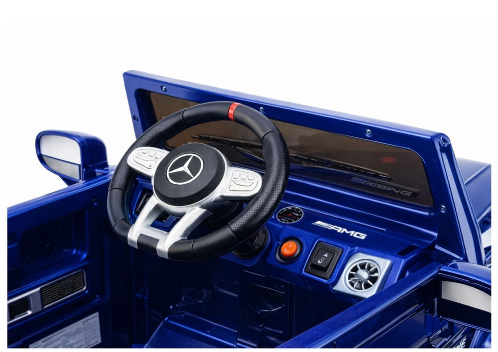 Elektrisk åkbil för barn Mercedes AMG G 63 blå