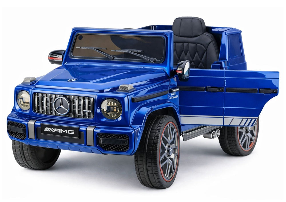 Elektrisk åkbil för barn Mercedes AMG G 63 blå