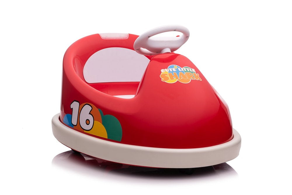 Elektrisk ride-on bil för barn röd