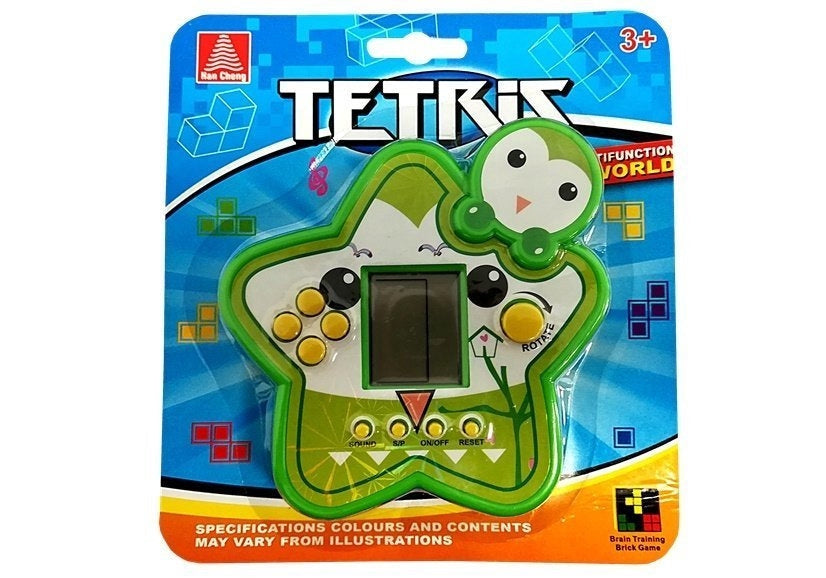 Elektroniskt Tetris-spel Tetris Star handhållet för barn och vuxna