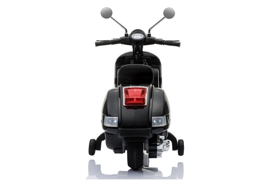 Elmotorcykel för barn 12V 2x45W 3-4 km/h svart med MP3/USB