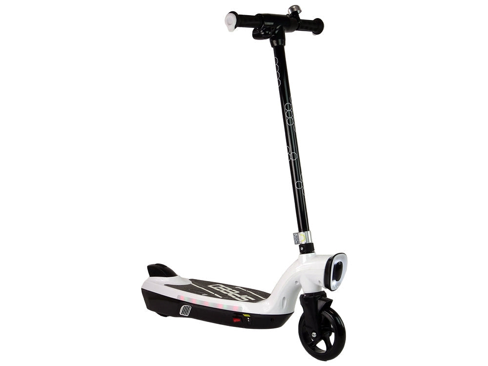 Elscooter KL-168 vit kompakt och lätt 8,6 kg