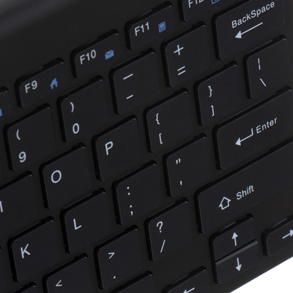 Eng Trådlöst tangentbord Utan ÅÄÖ 2.4GHz USB för Smart TV/PC/Mac/Android svart