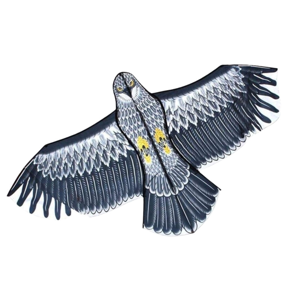 Enkelflygande drake örn 150x70 cm med 100 m lina och handtag
