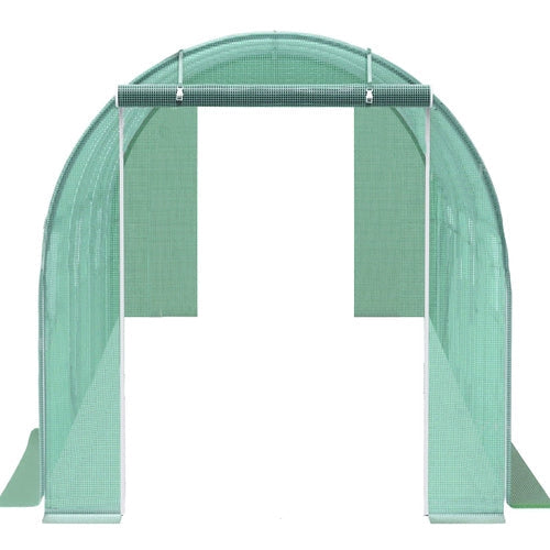 Ersättningsfolie till växthustunnel 4x3x2 m PE 140 g/m² grön