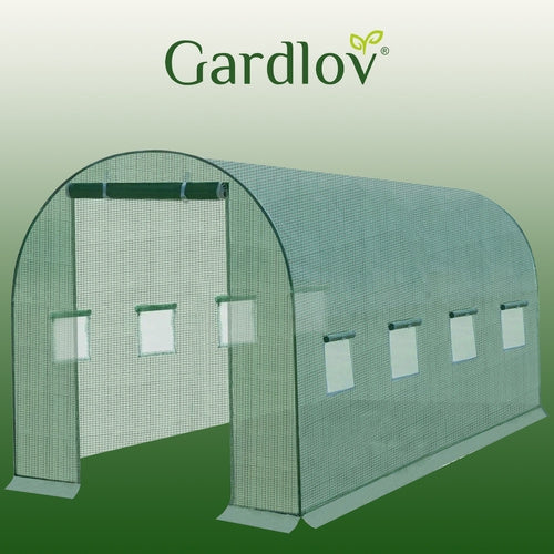 Ersättningsfolie till växthustunnel 4x3x2 m PE 140 g/m² grön