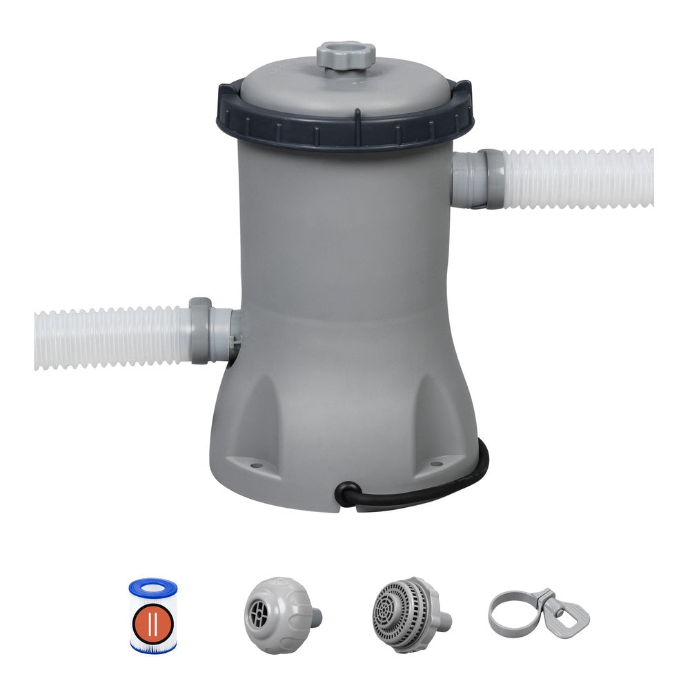 Filterpump pool 2006 l/h 220-240V för pool 244-457 cm, 32 mm slang