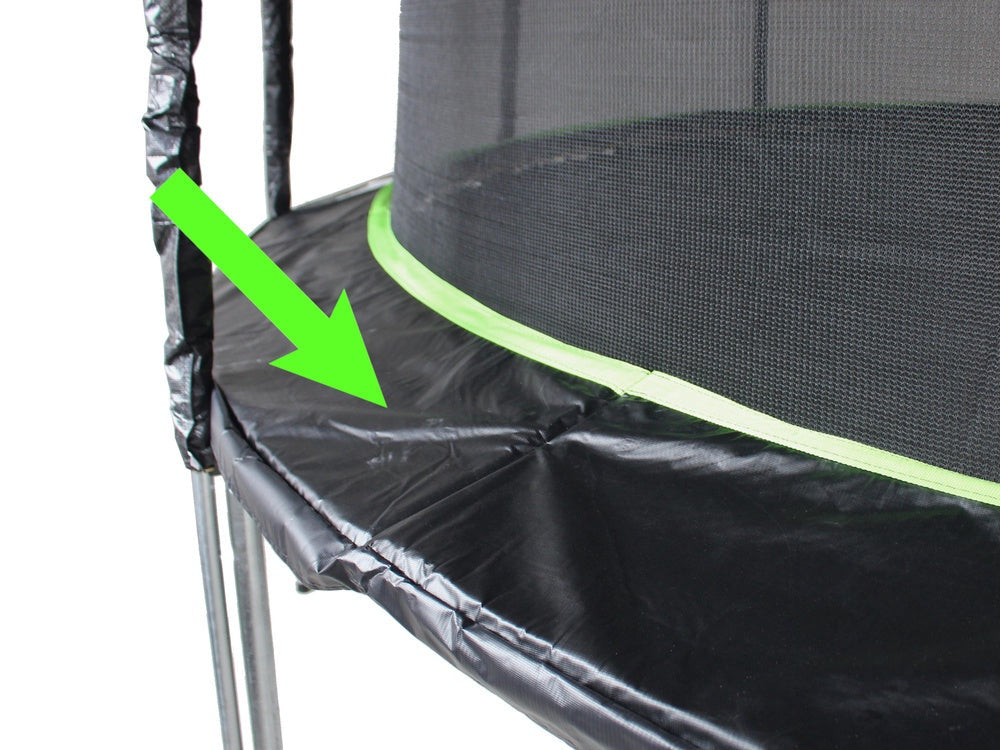 Fjäderskydd trampolin 12 fot 366 cm för LEAN SPORT PRO