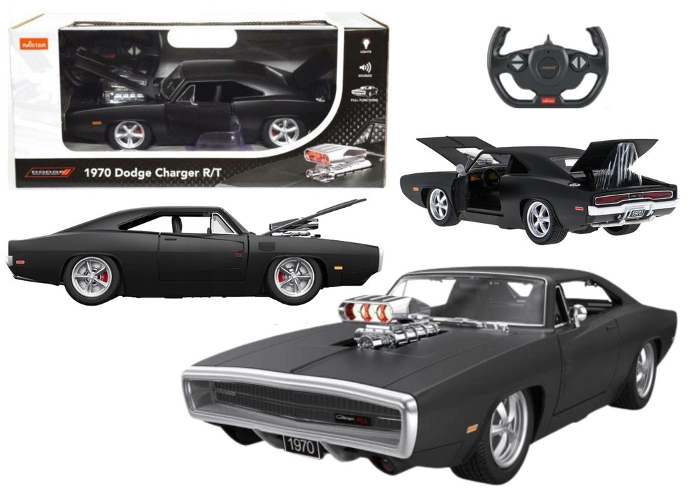 Fjärrstyrd Dodge Charger R/T sportbil 1:16 2,4 GHz 33 cm