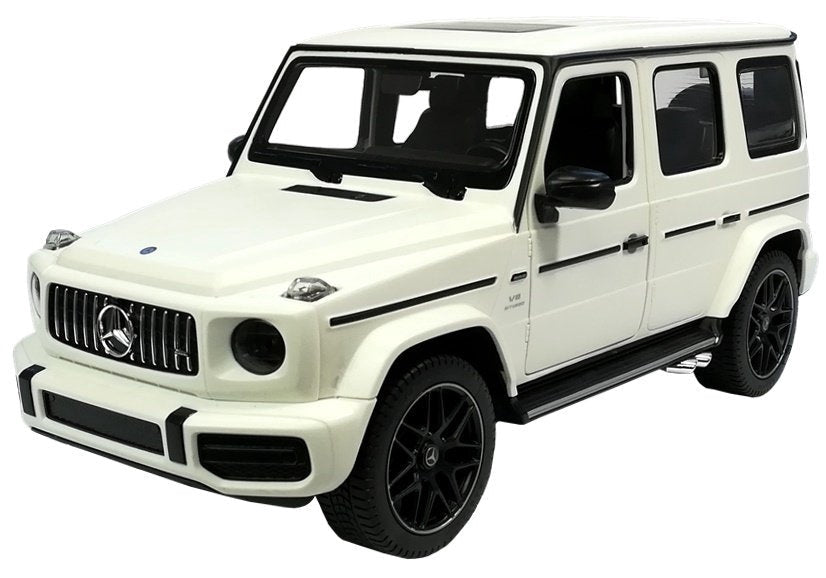 Fjärrstyrd Mercedes G63 off-road bil 1:14 med LED, 2.4 GHz vit