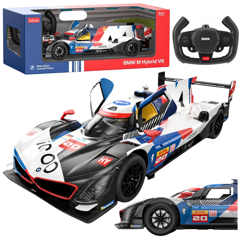 Fjärrstyrd RC-bil BMW M Hybrid V8 1:14 2.4 GHz LED-ljus
