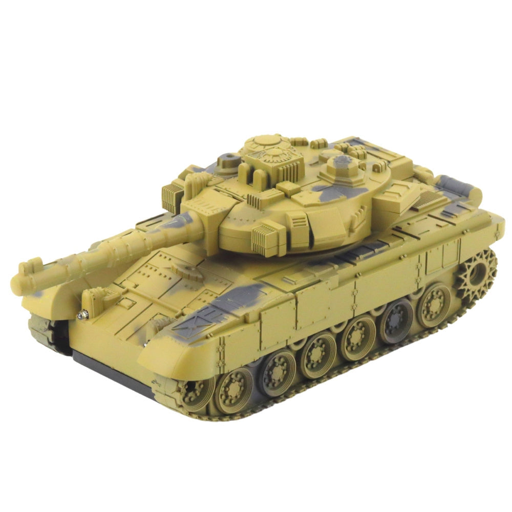 Fjärrstyrd RC-tank T90 1:18 27 MHz 360° torn USB-laddning