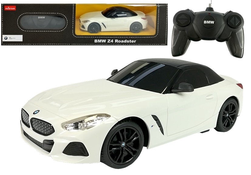 Fjärrstyrd bil BMW Z4 Roadster 1:24 vit 27 MHz (utan batterier)