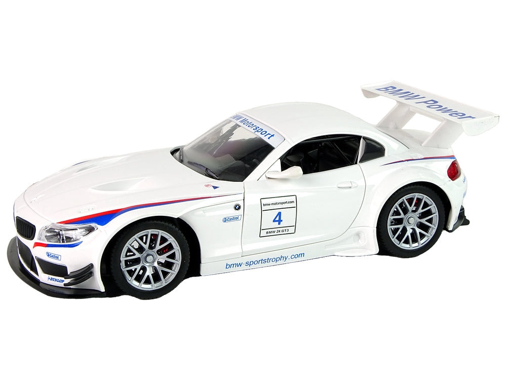 Fjärrstyrd bil BMW Z4 vit 31 cm med ljus och öppningsbara dörrar
