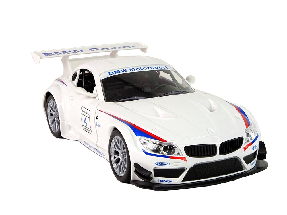 Fjärrstyrd bil BMW Z4 vit 31 cm med ljus och öppningsbara dörrar