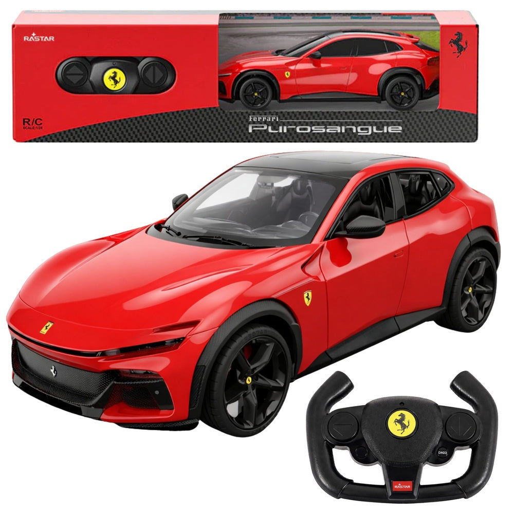 Fjärrstyrd bil Ferrari Purosangue R/C 1:24 röd 2,4 GHz