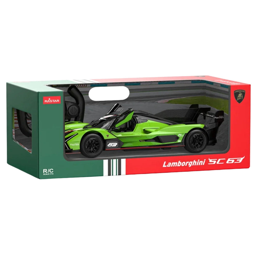Fjärrstyrd bil Lamborghini SC63 1:14 2,4 GHz med LED-ljus