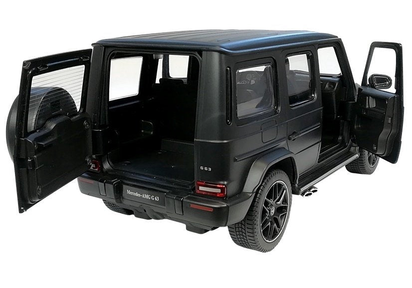Fjärrstyrd bil Mercedes G63 1:14 svart med LED-ljus 2.4 GHz