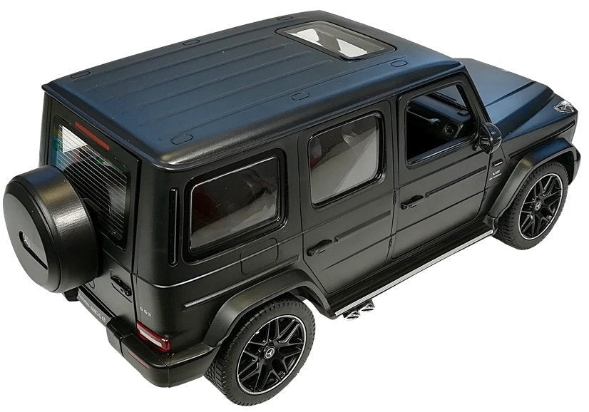 Fjärrstyrd bil Mercedes G63 1:14 svart med LED-ljus 2.4 GHz