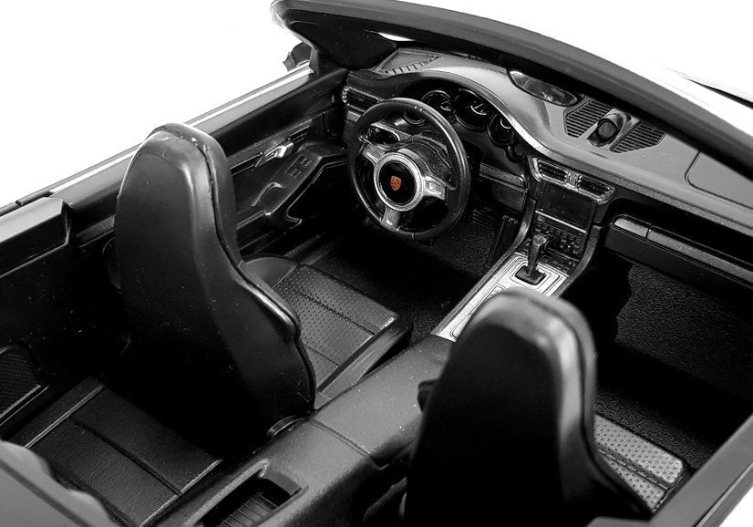 Fjärrstyrd bil Porsche 911 Carrera S 1:12 vit med LED-ljus
