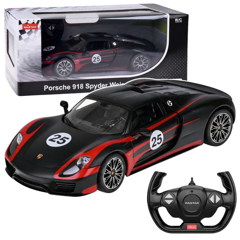 Fjärrstyrd bil Porsche 918 Spyder 1:14 2.4 GHz med LED-ljus