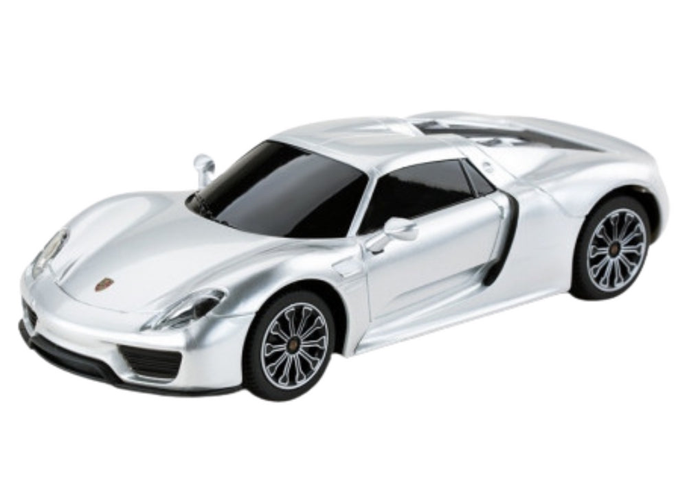 Fjärrstyrd bil Porsche 918 Spyder 1:24 silver med fjärrkontroll