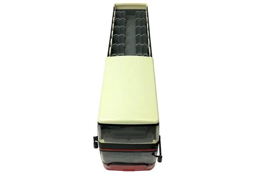 Fjärrstyrd dubbeldäckarbuss 1:18 med ljus/ljud 2,4 GHz 34 cm