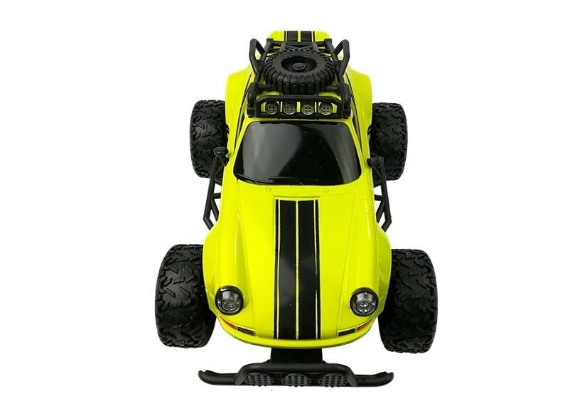 Fjärrstyrd off-road bil 1:18 2.4 GHz med ljus, från 6 år