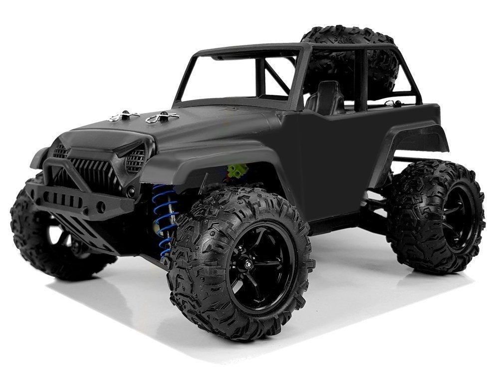 Fjärrstyrd off-road bil 1:18 40 km/h 2,4 GHz med batteri & laddare