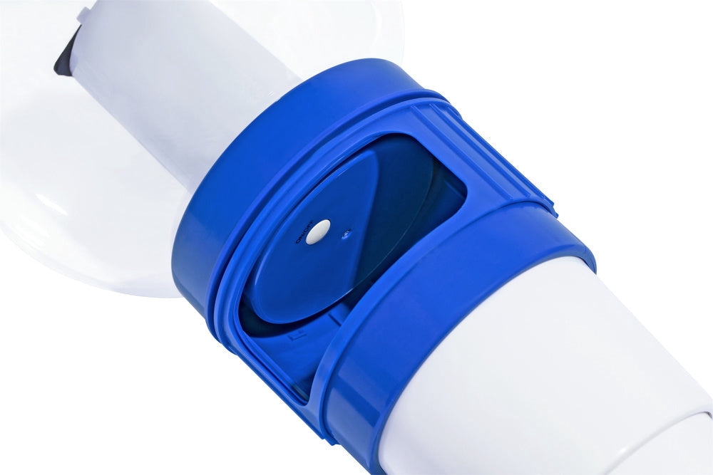 Flytande klor/bromdispenser solcell med LED för 7,6 cm tabletter