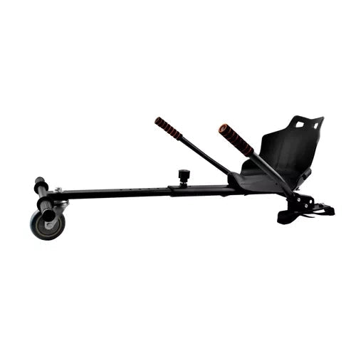 Go-kart kit till hoverboard med sits, justerbar 40-60 cm, svart/orange