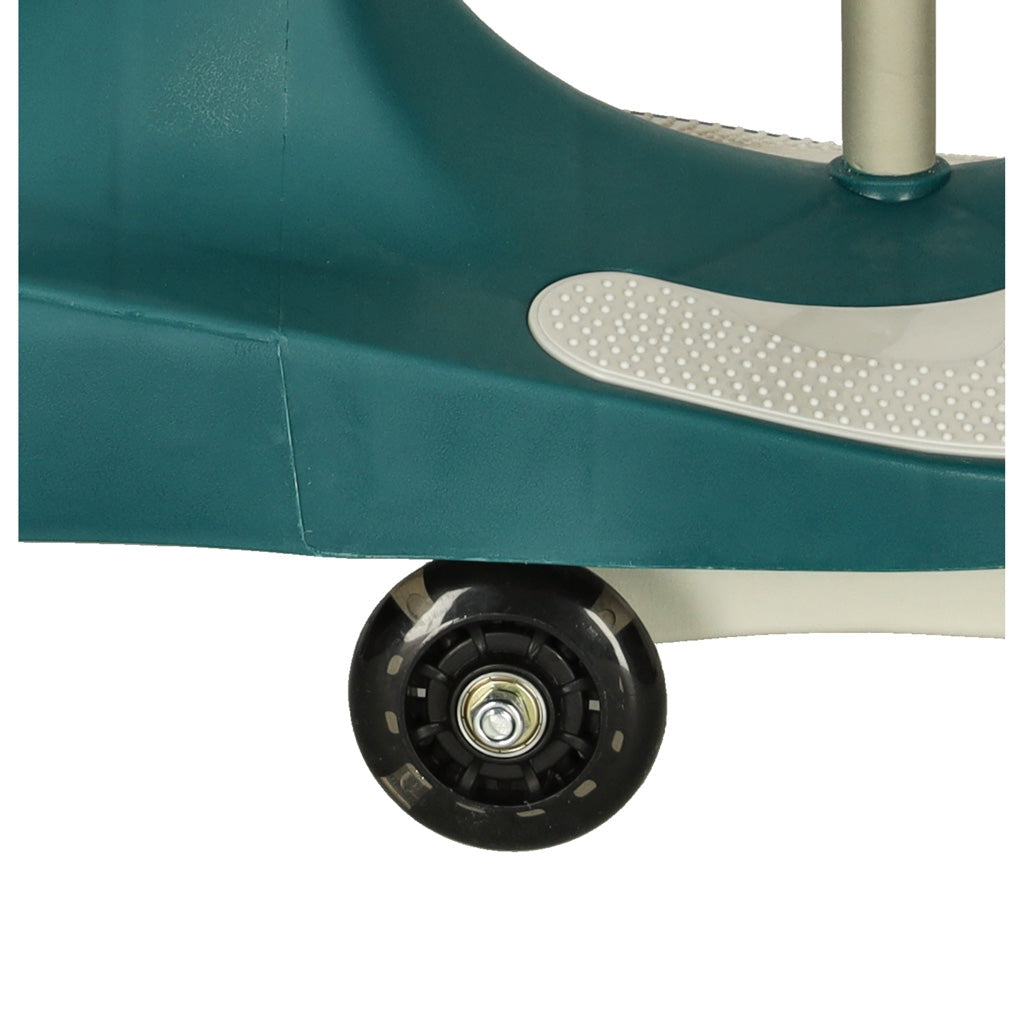 Gravity ride-on bil med LED-hjul och gummihjul, max 80 kg