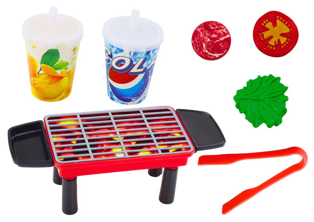 Grillset leksak för barn 3+ Grill Party Set 50x31x7 cm