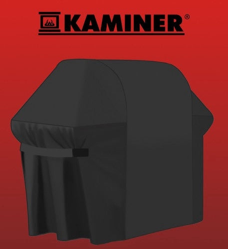 Grillöverdrag 147x61x122 cm PVC-belagd polyester för kol- och gasgrill