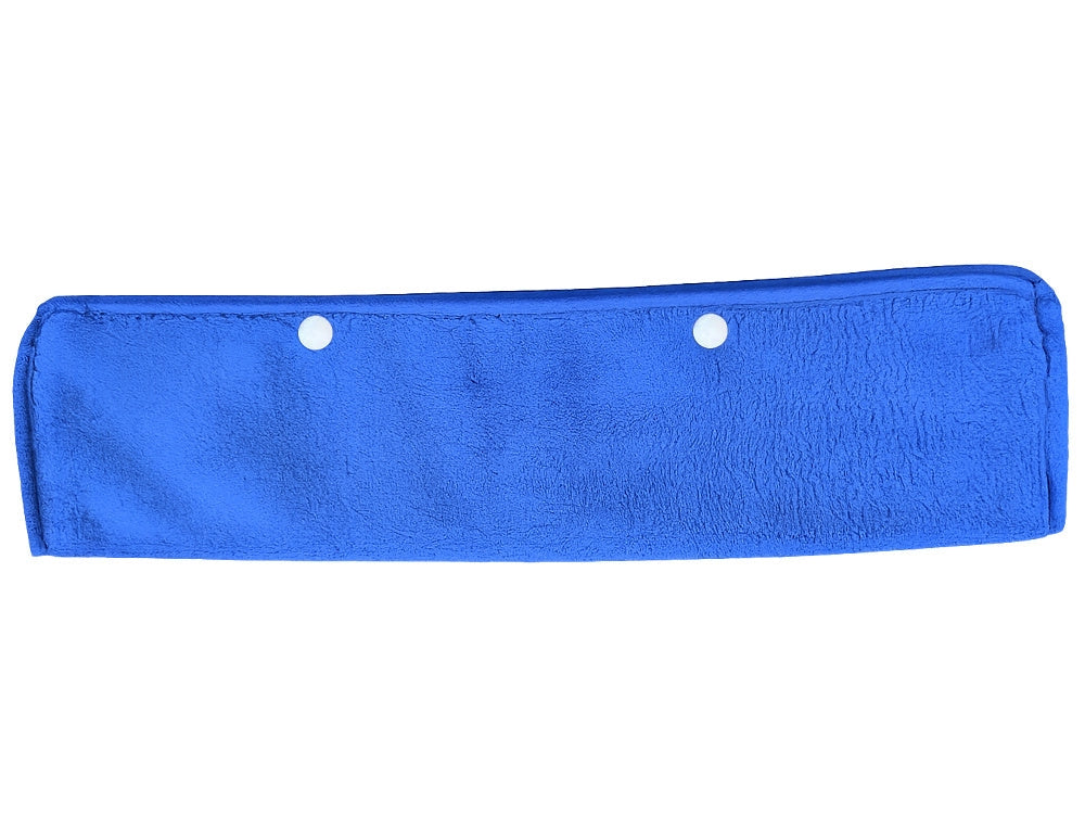 Gummiskrapa med borste 120 cm metallhandtag svart 31,5 cm