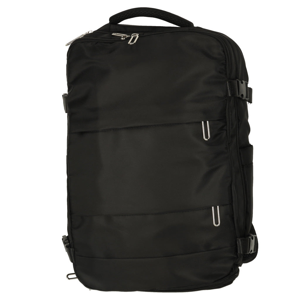 Handbagageryggsäck 25L vattentålig 45x32x15 cm svart