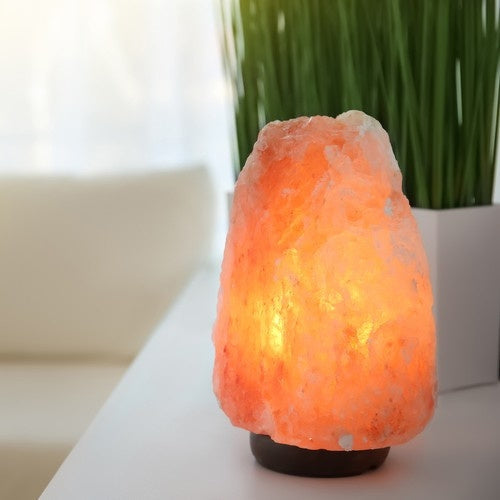 Himalaya saltlampa 12x23 cm 3-5 kg E14 2W orange 230V