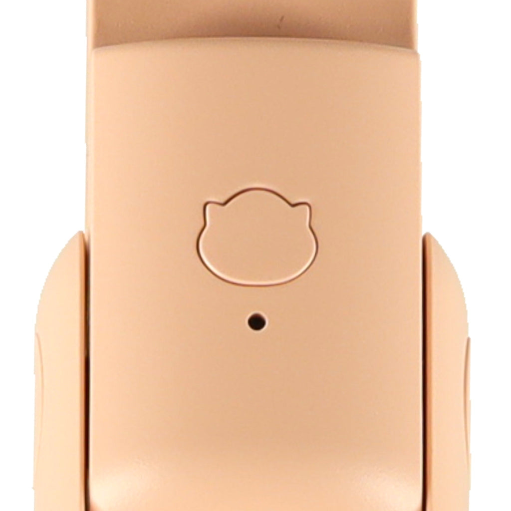 Hopfällbar mini handfläkt USB-C 3 hastigheter powerbank 1200 mAh rosa