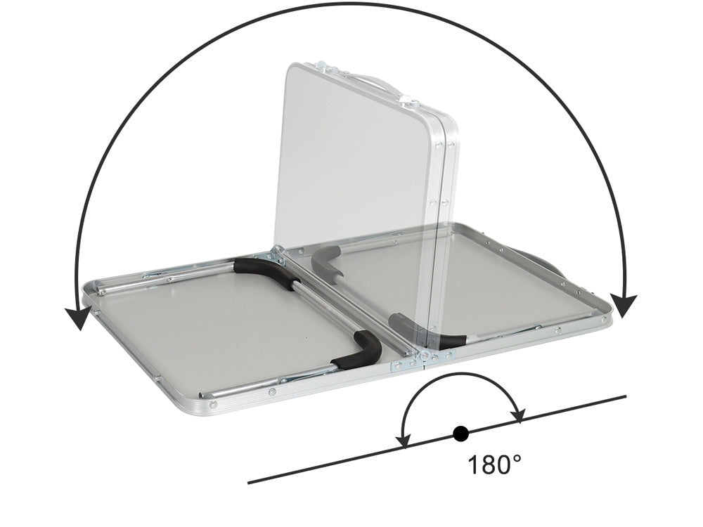 Hopfällbart campingbord 61,5x40x26,5 cm max 12 kg
