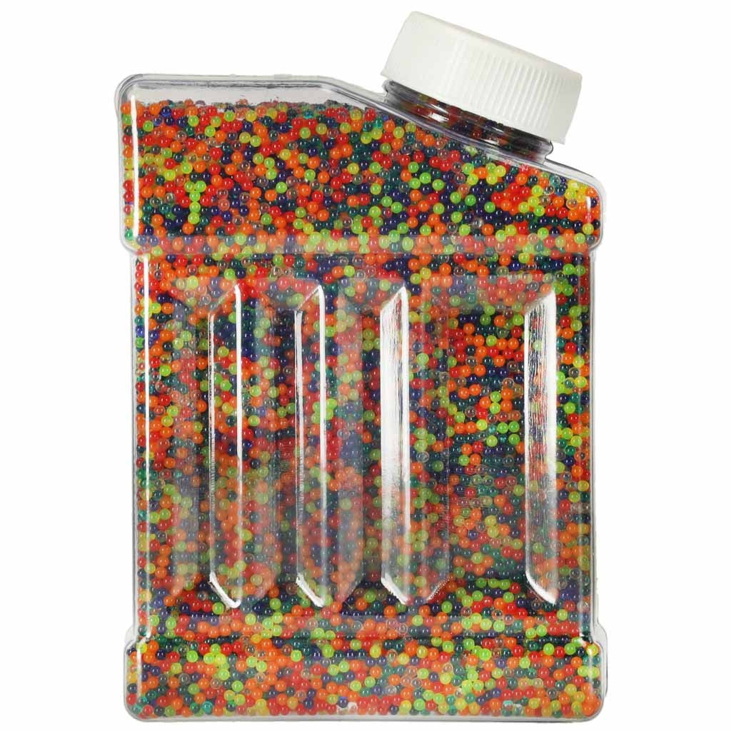 Hydrogelkulor för växter & dekoration flerfärgade 250 g ca 50 000 st