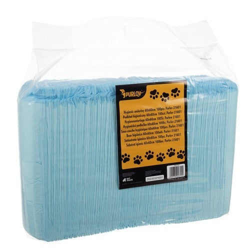 Hygienunderlag hund 60x60 cm 100-pack + hundbajspåsar 30 st