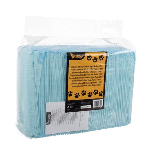 Hygienunderlag hund/valp 60x90 cm 50-pack + hundbajspåsar 30 st