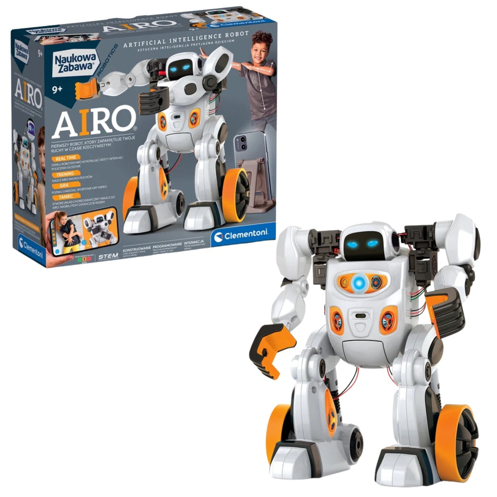 Interaktiv AI-robot leksak med röst- och geststyrning, Bluetooth, 9+ år