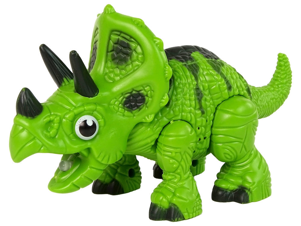 Interaktiv dinosaurie Triceratops 17 cm med ånga och ljud, från 3 år