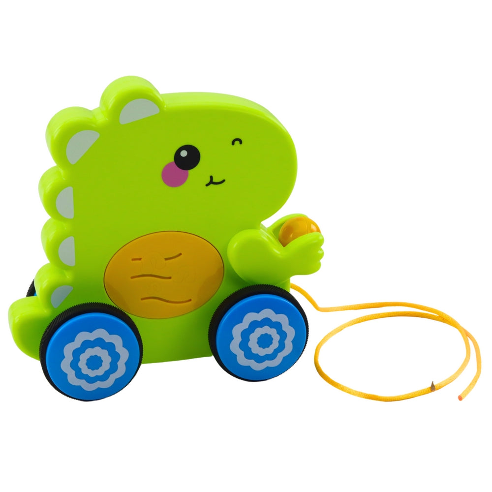 Interaktiv dragdinosaurie med ljud, 17,5 cm, inkl. 3x LR44 batterier